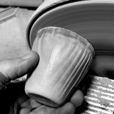 Würfelbecher Nahtlos Lederbecher, Werkstatt